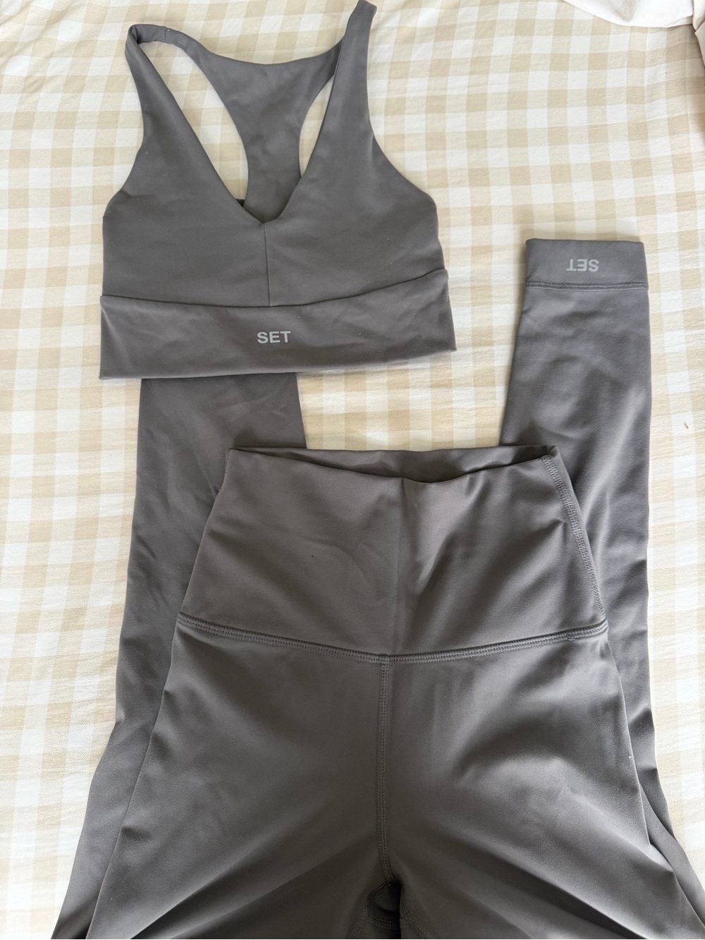 SET Active Gray Activewear Set